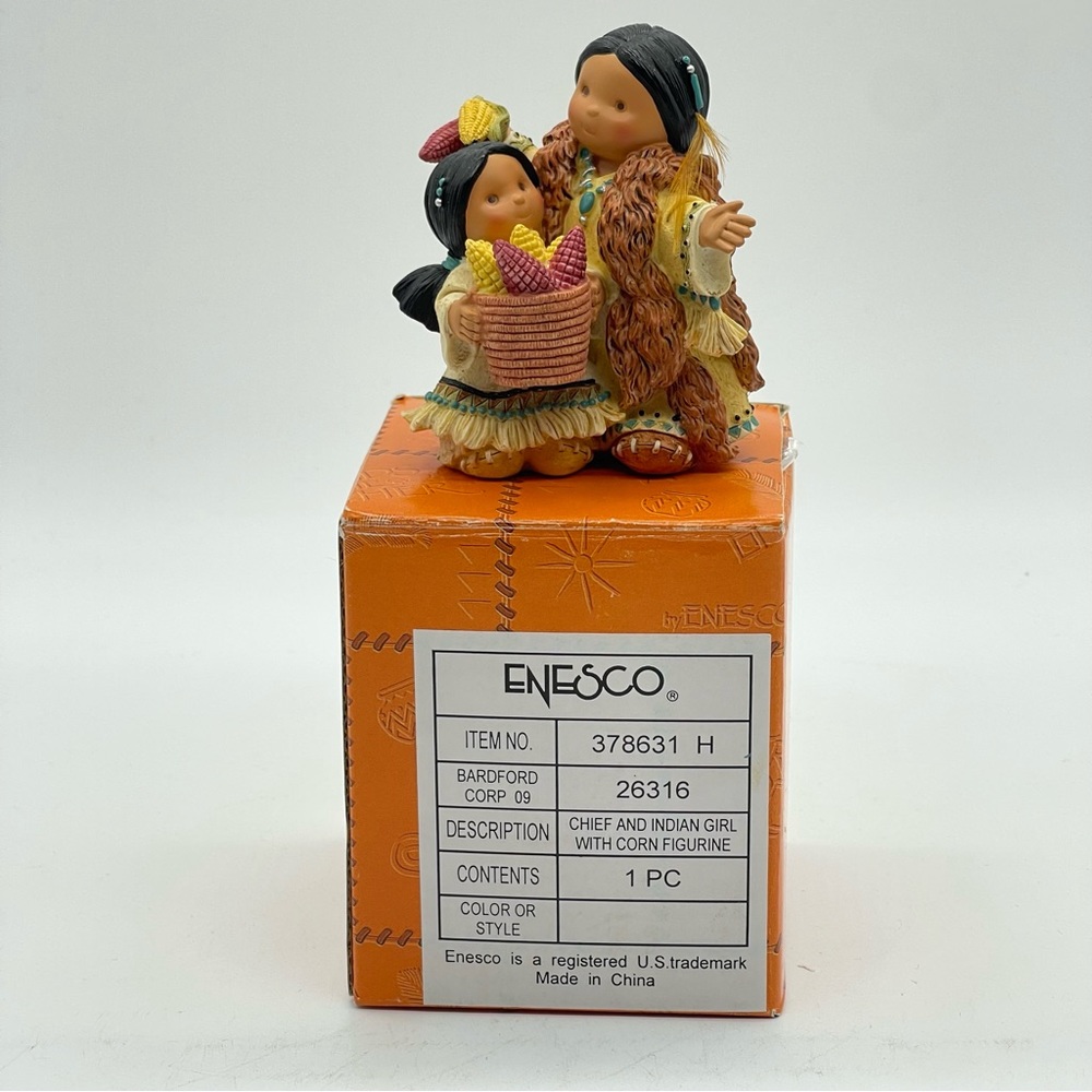 Friends of the Feather Chief and an Indian Girl